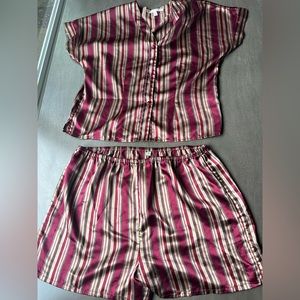 Victoria Secret two piece pj set 100% Polyester